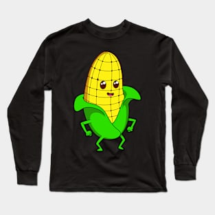 Comic corncob Long Sleeve T-Shirt